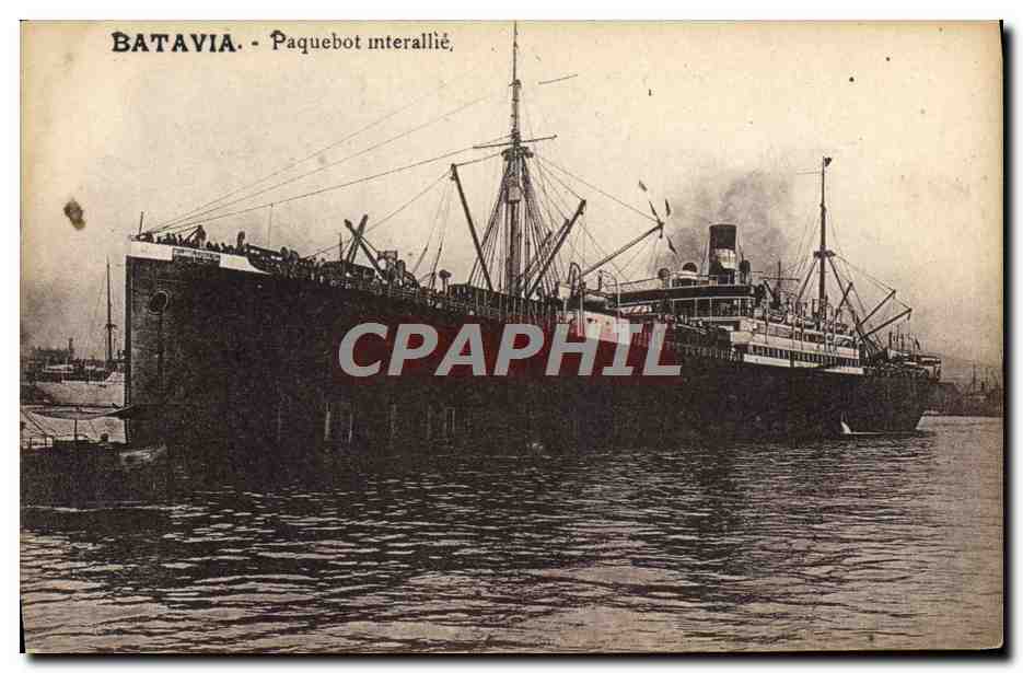 Batavia - Paquebot interallié — éditeur non visible
