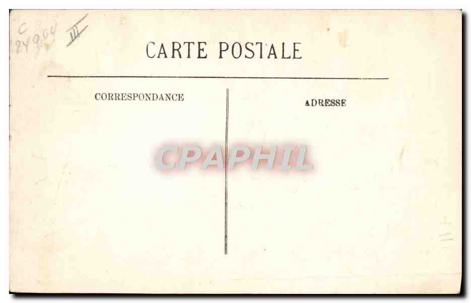 Le Carthage — Cie Générale Transatlantique — LL. — N°25 — Verso