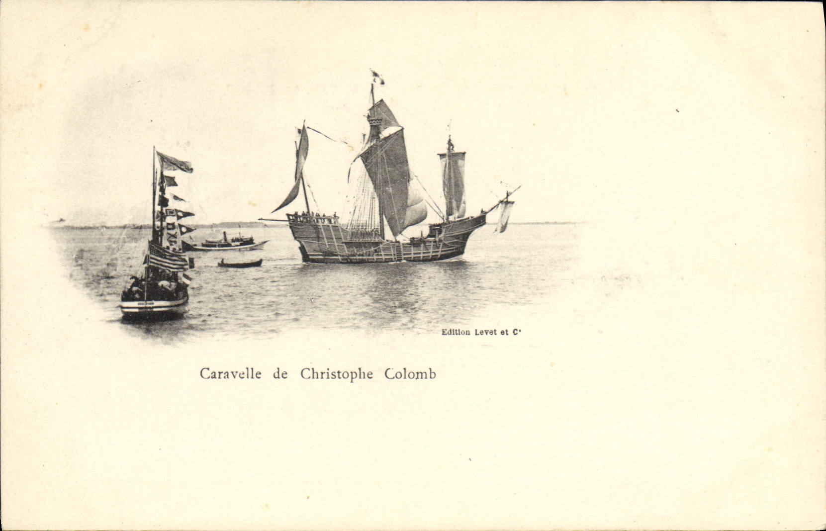 Caravelle de Christophe Colomb — Édition Levet et C°