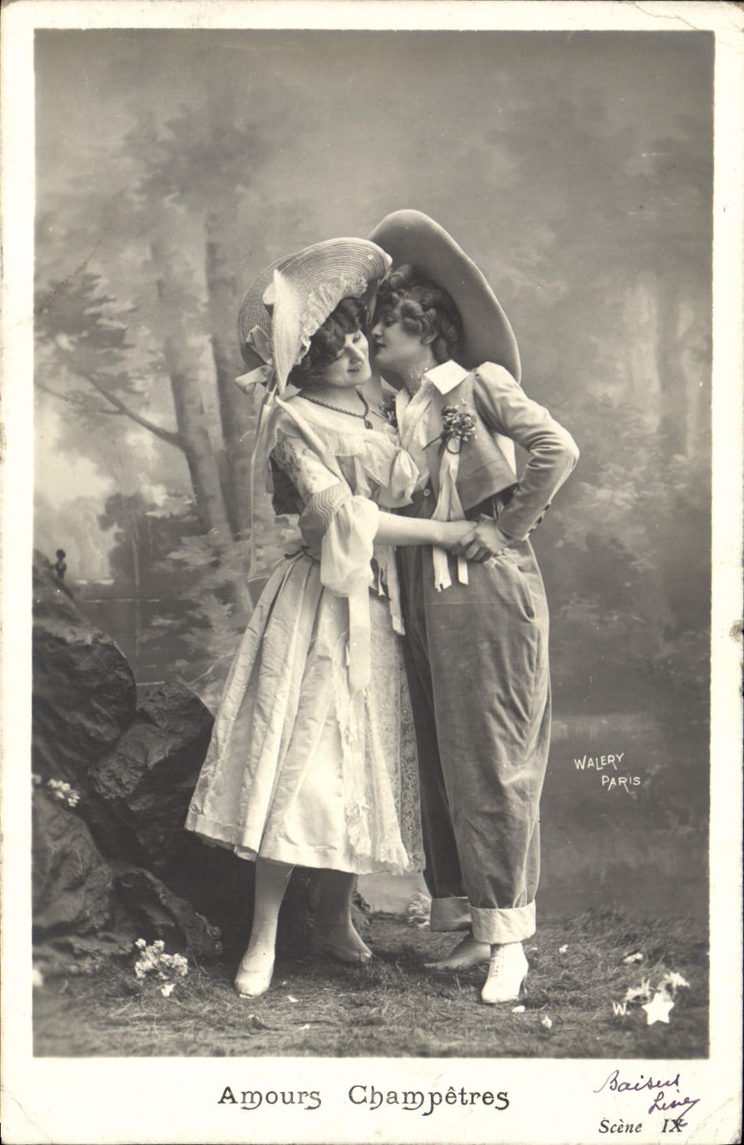 Amours Champêtres — scène IX — Walery Paris