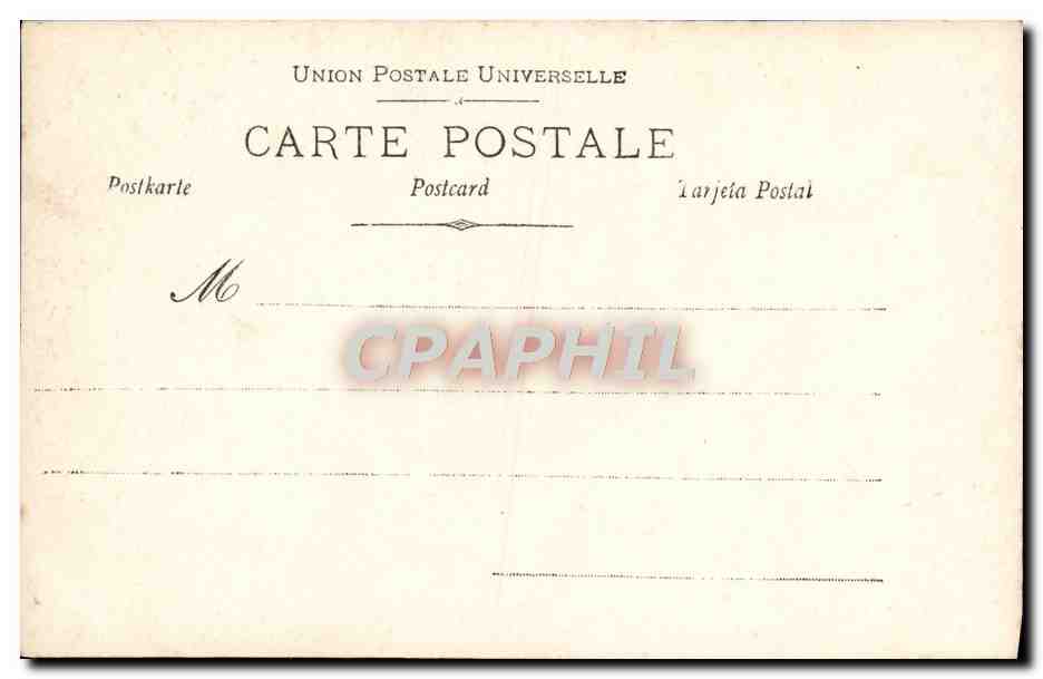 La Malle — scène de comédie — S.I.P. n° 822/5 — Rückseite