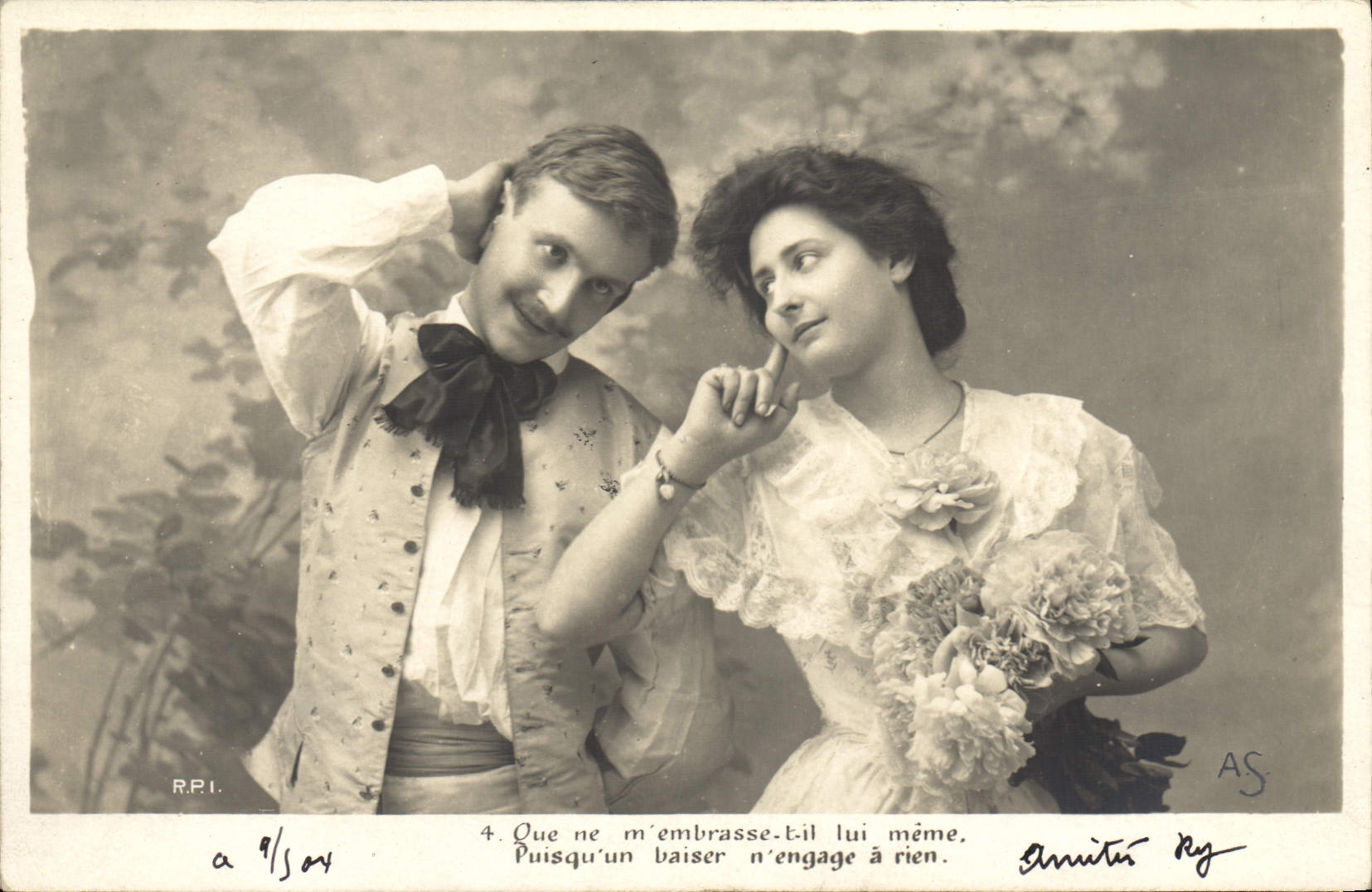 CPA Fantaisie Femme