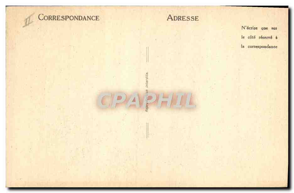 CPA Felin Lion Exposition coloniale Paris 1931 — Rückseite