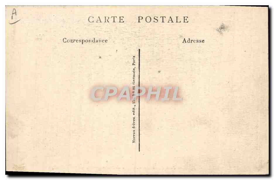 CPA Felin Paris Jardin des Plantes Tigre d'Asie  — Rückseite