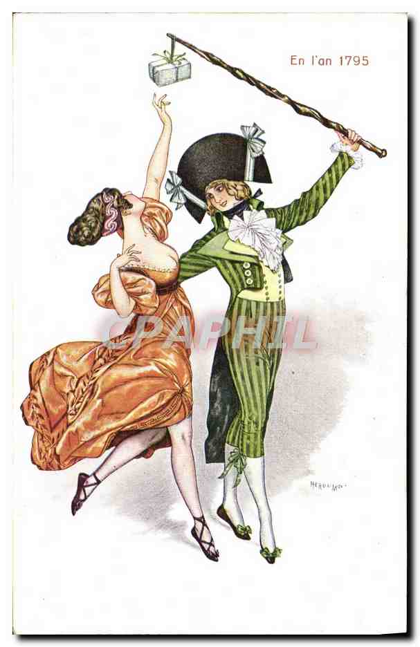 CPA Illustrateur Herouard En l'an 1795