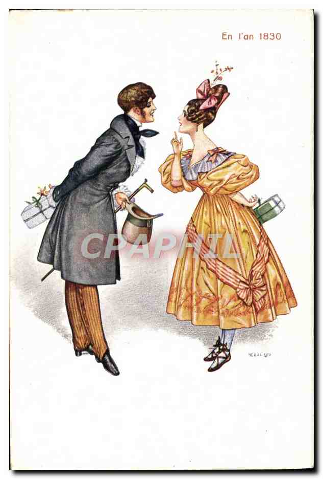 CPA Illustrateur Herouard En l'an 1830