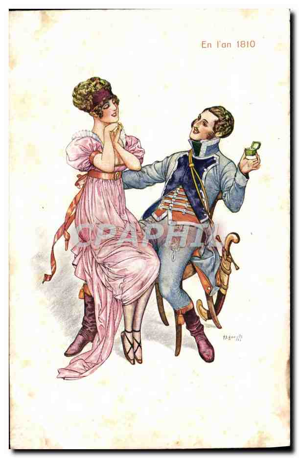 CPA Illustrateur Herouard En l'an 1810