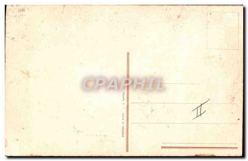 CPA Illustrateur Herouard En l'an 1810 — Rückseite