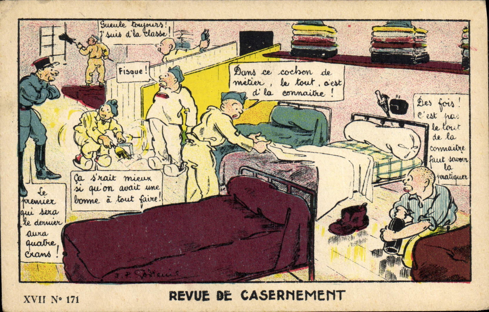 Revue de Casernement — XVII N° 171 — F. P. Pottier
