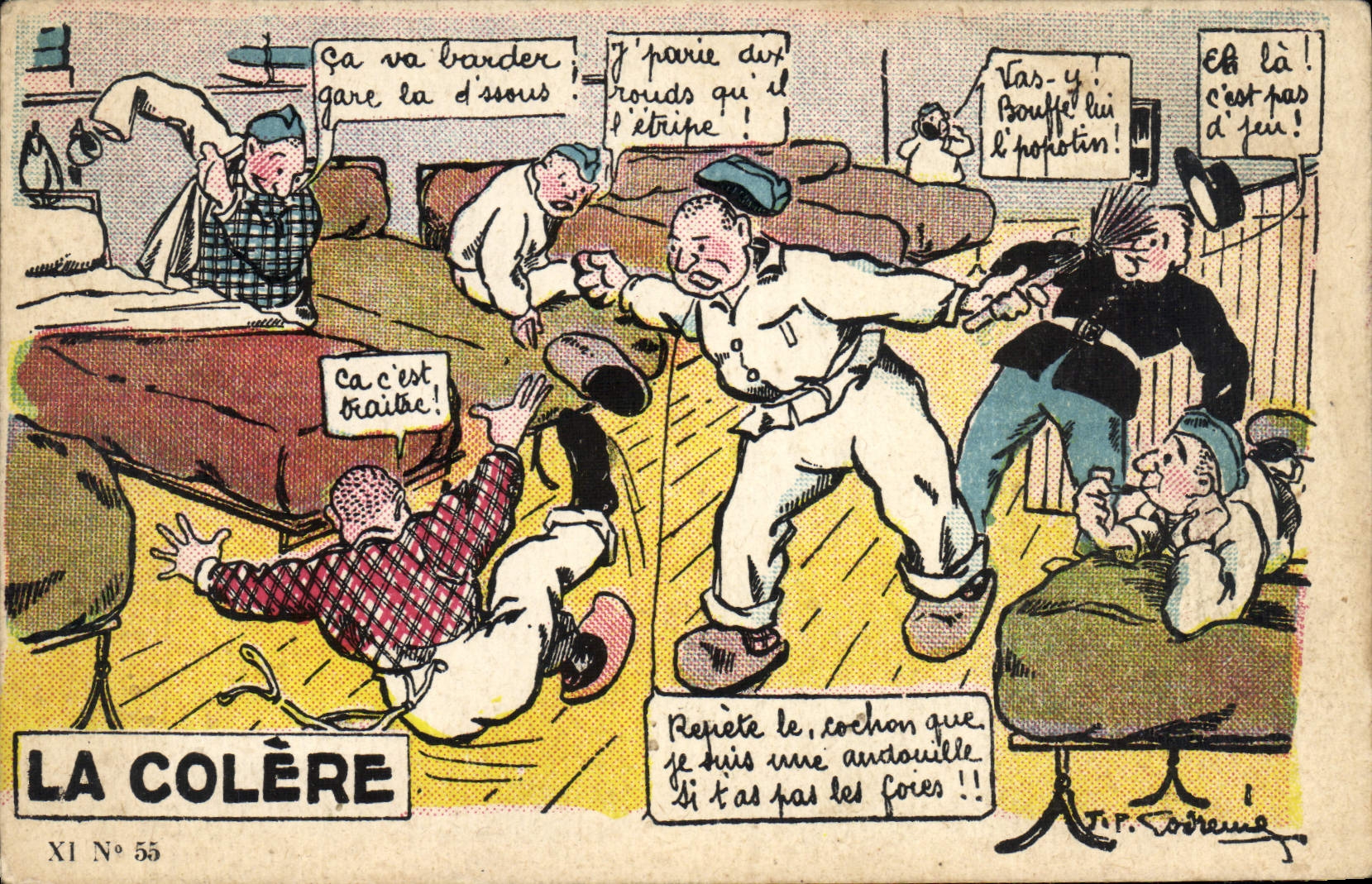 La Colère — XI N° 55 — T.P. Cotreme