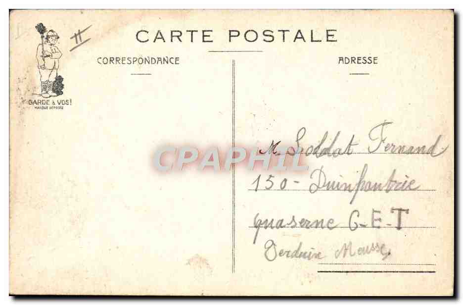 La Colère — XI N° 55 — T.P. Cotreme — Reverso