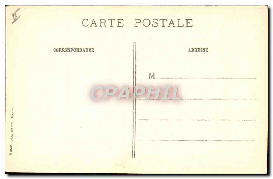 CPA Militaria Pour le foyer du soldat aveugle  — Rückseite