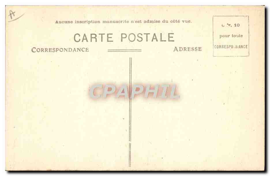 CPA Folklore Pyrenees Discussion a la fontaine  — Verso