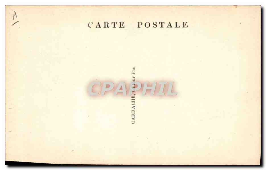 CPA Folklore Pyrenees Vrai type de montagnarde  — Verso