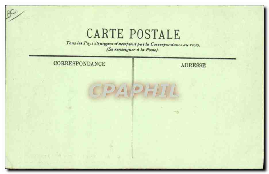 CPA Folklore Pyrenees Femmes du pays allant au marche  — Verso