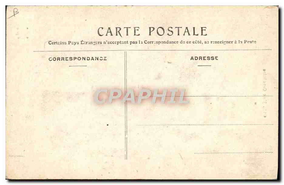 CPA Folklore Pyrenees Une ossaloise  — Verso