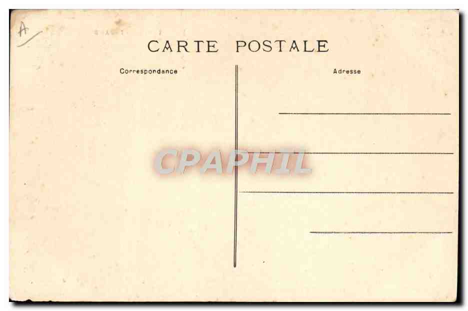 CPA Folklore Type Catalane  — Verso