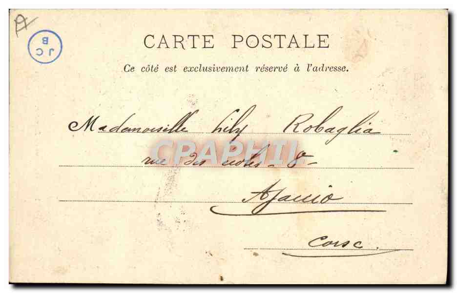 CPA Folklore Bagneres de Bigorre Berger  — Verso