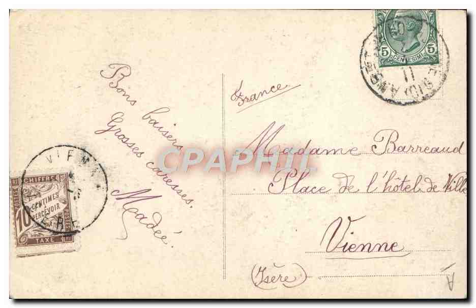 CPA SAR Il Principe di Piemonte — Reverso