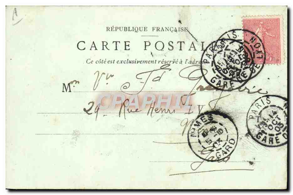 CPA SM Helene Reine d'Italie — Verso