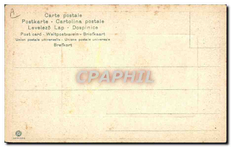 Portrait de S.M. Il Rè d'Italia — éditeur CPAPHIL, n° A — Reverso