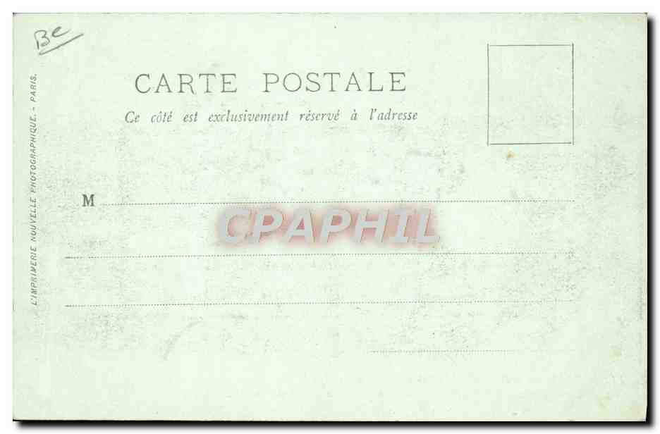 MM. le Roi et la Reine d'Italie à Paris (14-18 Oct. 1903) — LL. — LL. 62 — Verso