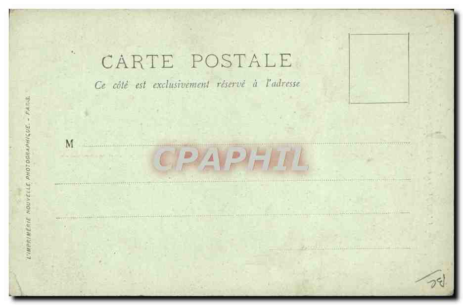 Le Roi et la Reine d'Italie à Paris — Pylône décoré — LL. MM. (n°27) — Reverso