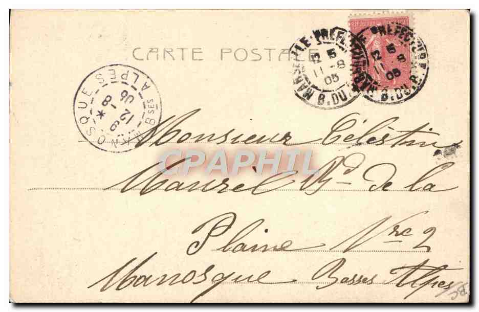 Vittorio Emanuele III et Émile Loupelt — Éditeur Alterboch, n° 4579 — Verso