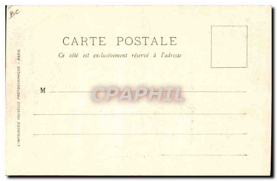 Le Roi et la Reine d'Italie à Paris — 14-18 Oct. 1903 — LL. — Verso
