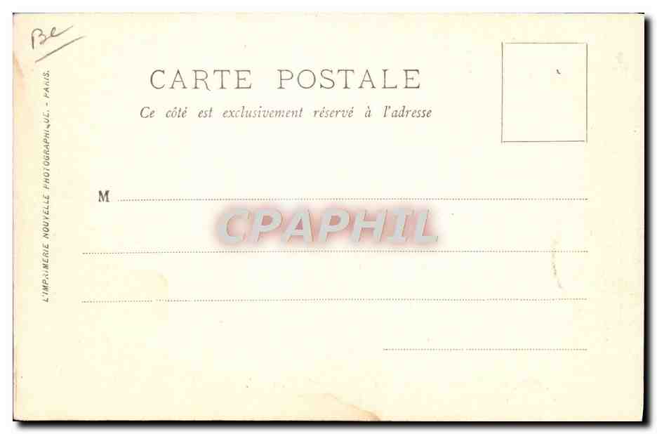 Le Roi et la Reine d'Italie à Paris — Versailles — LL. (n°10) — Verso