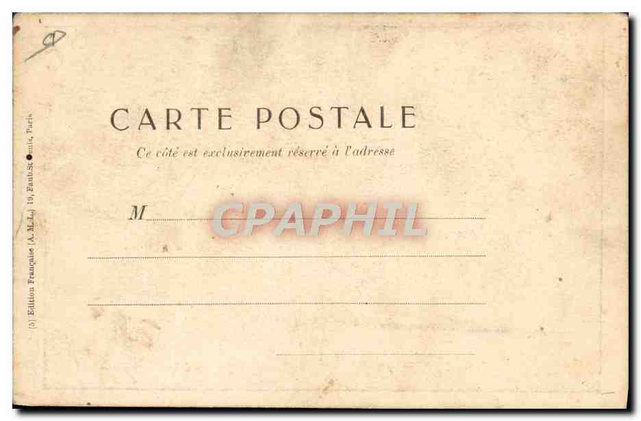 Mann im Exil — Im Exil — Französische Ausgabe (A.M.L.), Paris — Rückseite