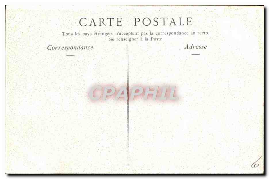 Bankett der Mutualité — 30. Oktober 1904 — ND. Phet. — Rückseite