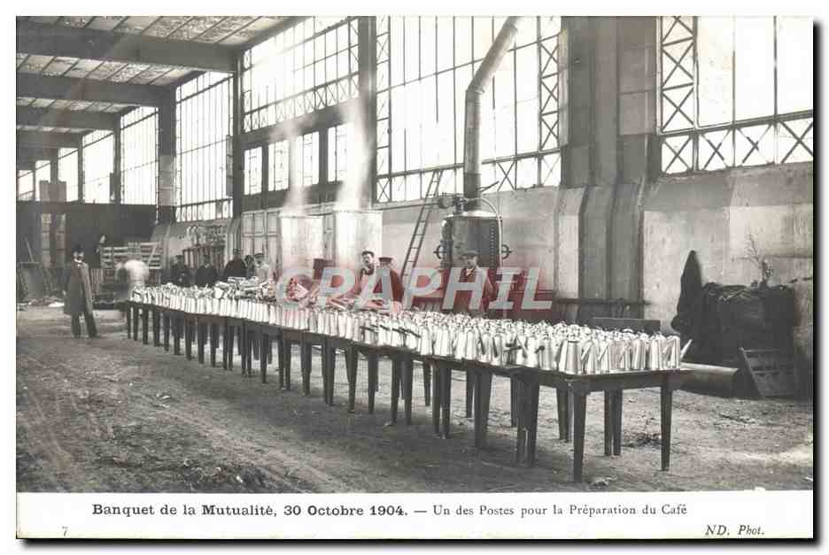 Bankett der Mutualité — 30. Oktober 1904 — ND. Phot.