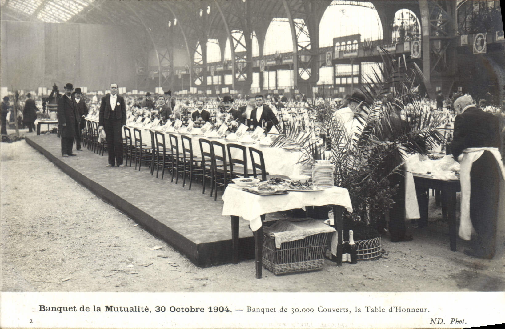 Bankett der Mutualité — 30. Oktober 1904 — ND. Phot.