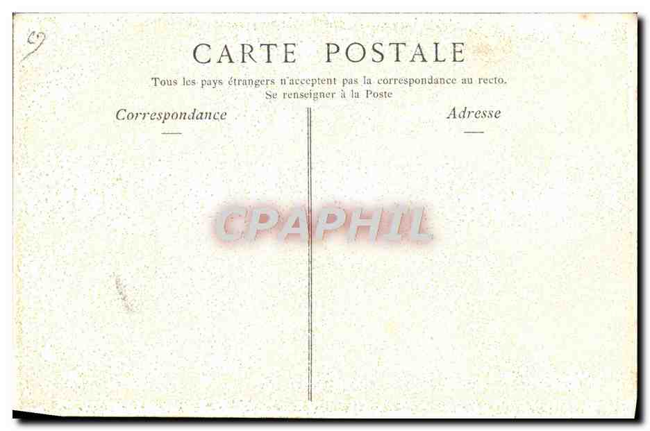 Bankett der Mutualité — 30. Oktober 1904 — ND. Phot. — Rückseite