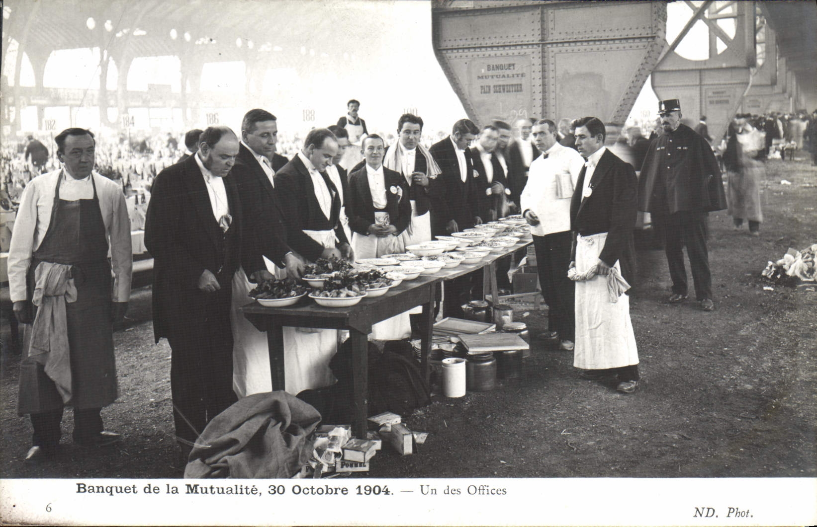 Bankett der Mutualité — 30. Oktober 1904 — ND. Phot.