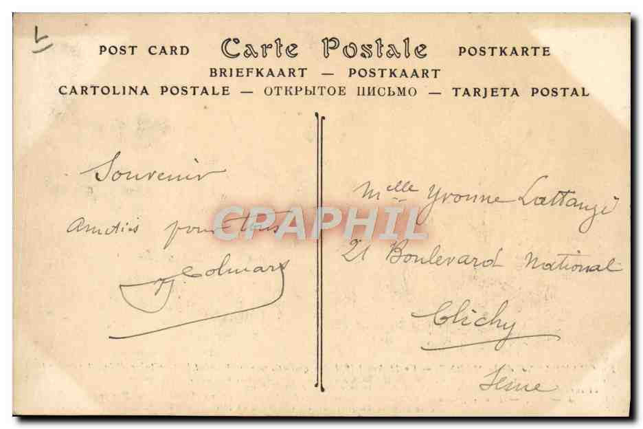 Ay — Meutereien in der Champagne im Jahr 1911 — ND Fotografie — Rückseite