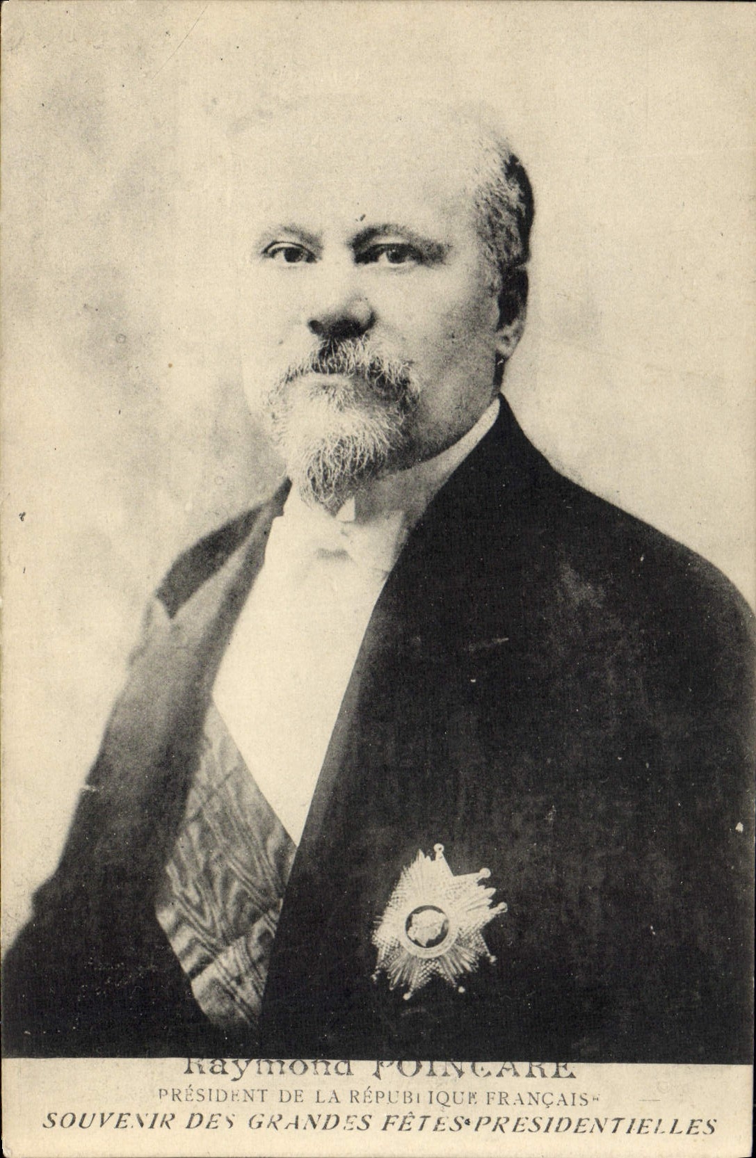 Raymond Poincaré — Präsident der Französischen Republik — Erinnerung an die großen Präsidentenfeiern