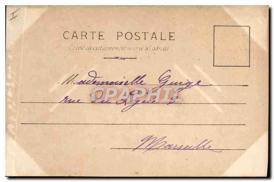 Le Permís de Diane — scène de chasse — éditeur Parisienne, n° 109/10 — Verso