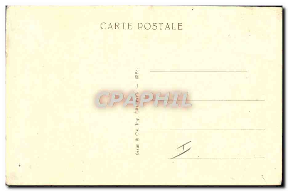 CPA Art Assyrien Perse Paris Louvre Palais de Sargon Une chasse — Rückseite