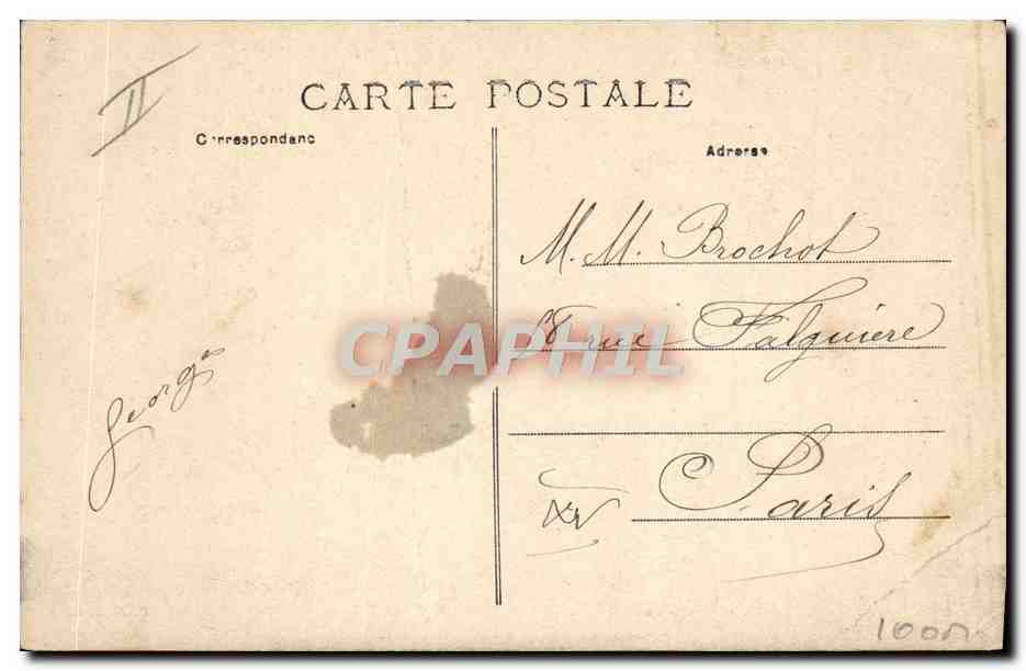 La Pallice — Il Piroscafo "Corse" dei Chargeurs Réunis in partenza per il giro del mondo — R.B.L.R. — Verso