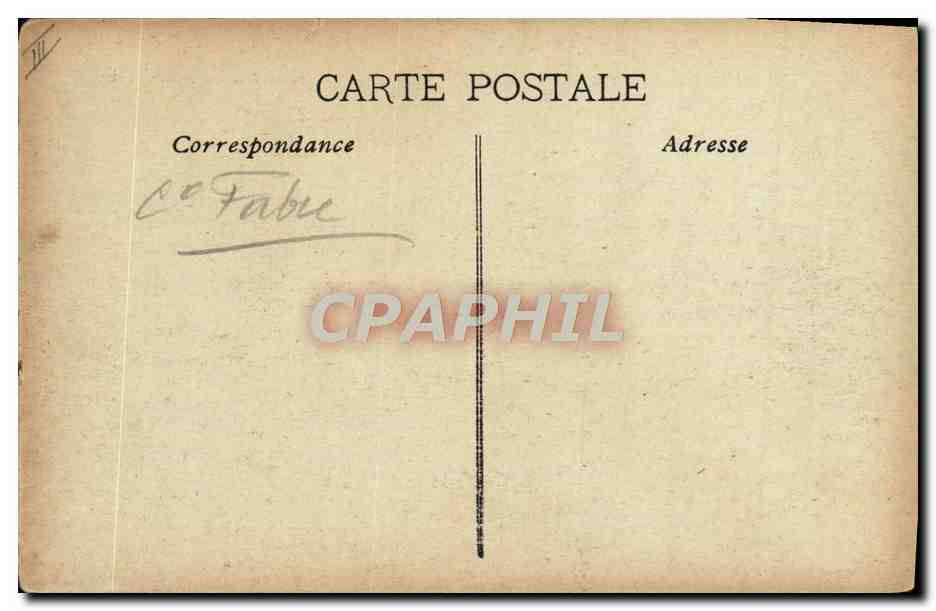 CPA Bateau Canada Courrier de New York — Verso