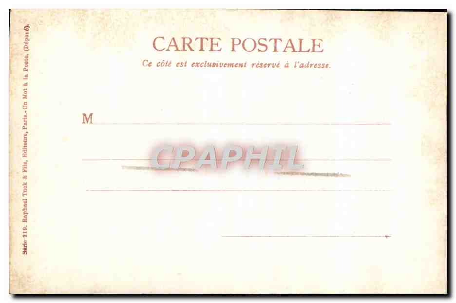 CPA Fantaisie Enfant Bebe — Verso