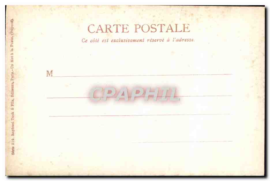 CPA Fantaisie Enfant Bebe — Rückseite