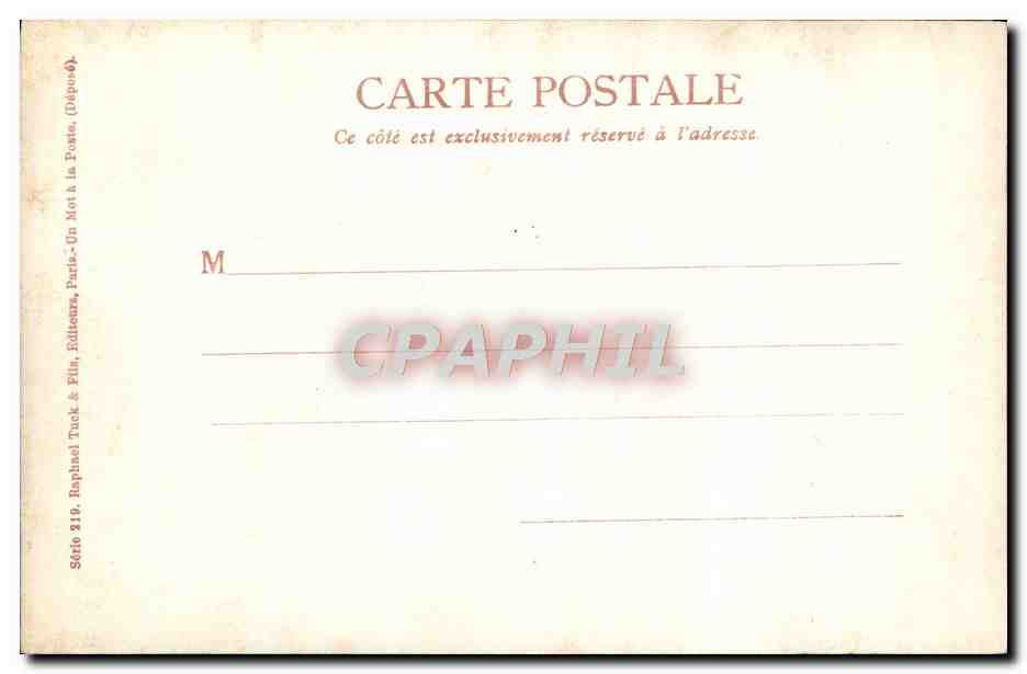 CPA Fantaisie Enfant Bebe — Rückseite