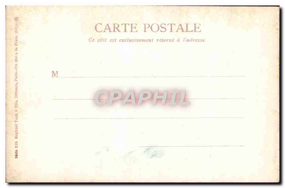 CPA Fantaisie Enfant Bebe — Rückseite