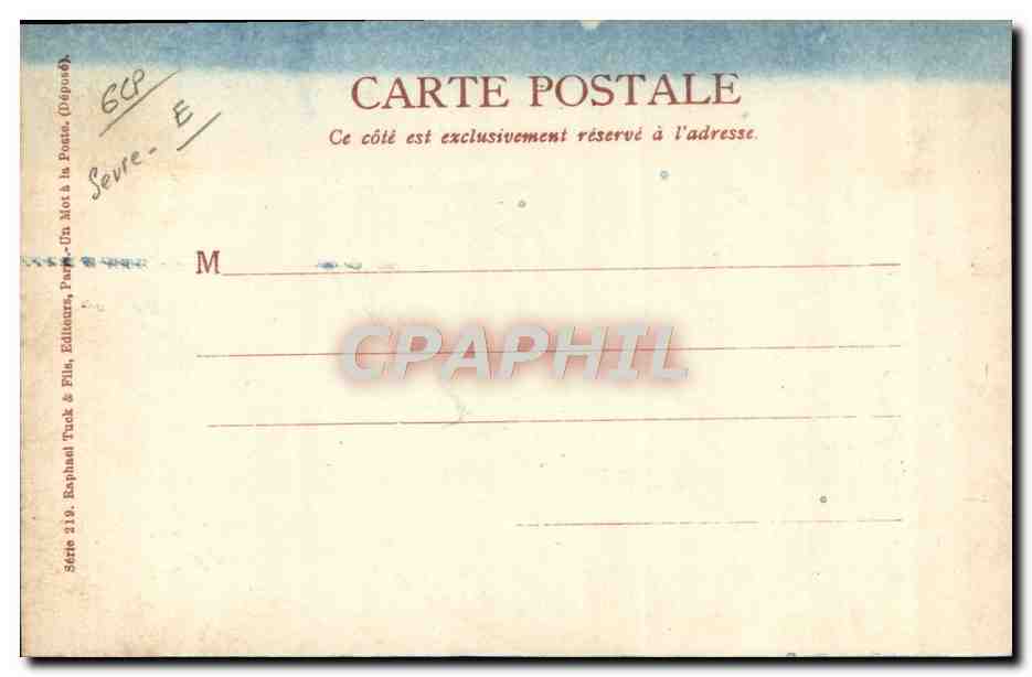 CPA Fantaisie Enfant Bebe — Verso