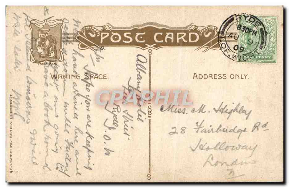 Ryde, I.O.W. — Sauvetage — éditeur Ryde Park, série 41.A — Reverso