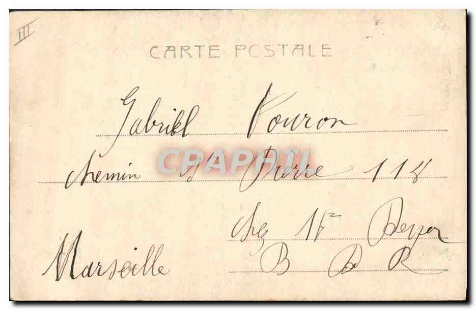Femme en maillot rayé — Tébessa — éditeur Tébessa-Term, n° 3085 — Achterkant