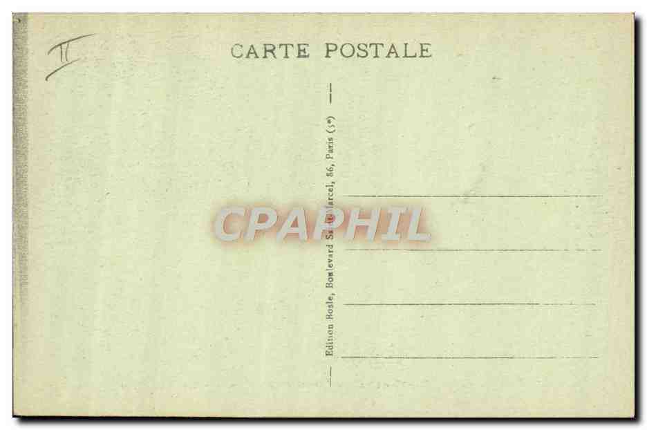 Paris — Museum d'Histoire Naturelle — La Panthère — Édition Marcel, 86, Paris — Reverso